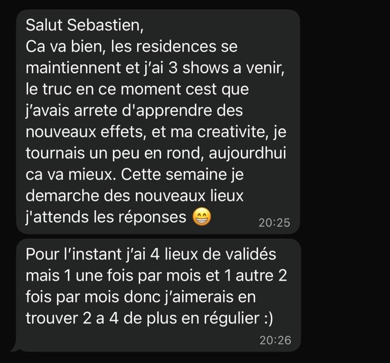Message d'un élève de la première promo (7)