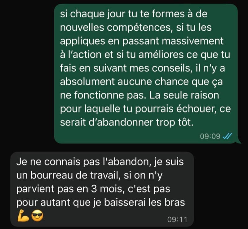 Message d'un élève de la première promo (10)